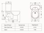 Parmis Farangi 150x113 - توالت فرنگی مروارید مدل پارمیس