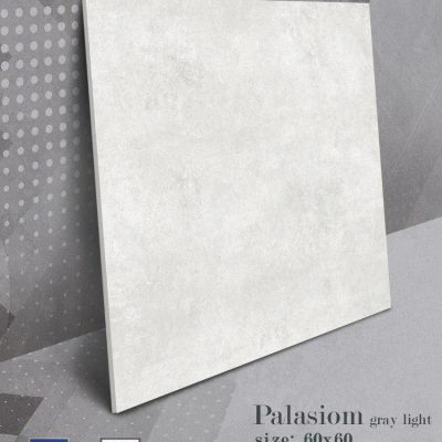 پالاسیوم 400x400 - پرسلان پرنیان پالاسیوم طوسی روشن مات 60*60