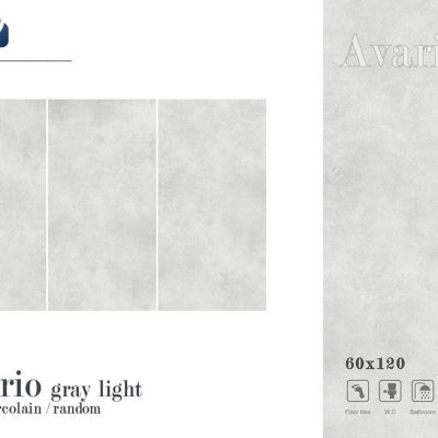 آ Avario Gray Light Matt Porcolain 400x400 - سرامیک اترک طرح یونیک مات 60*60